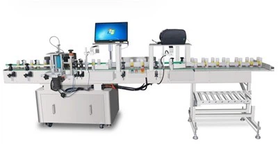 سٹار وہیل راؤنڈ بوتل خودکار انکوڈنگ لائن